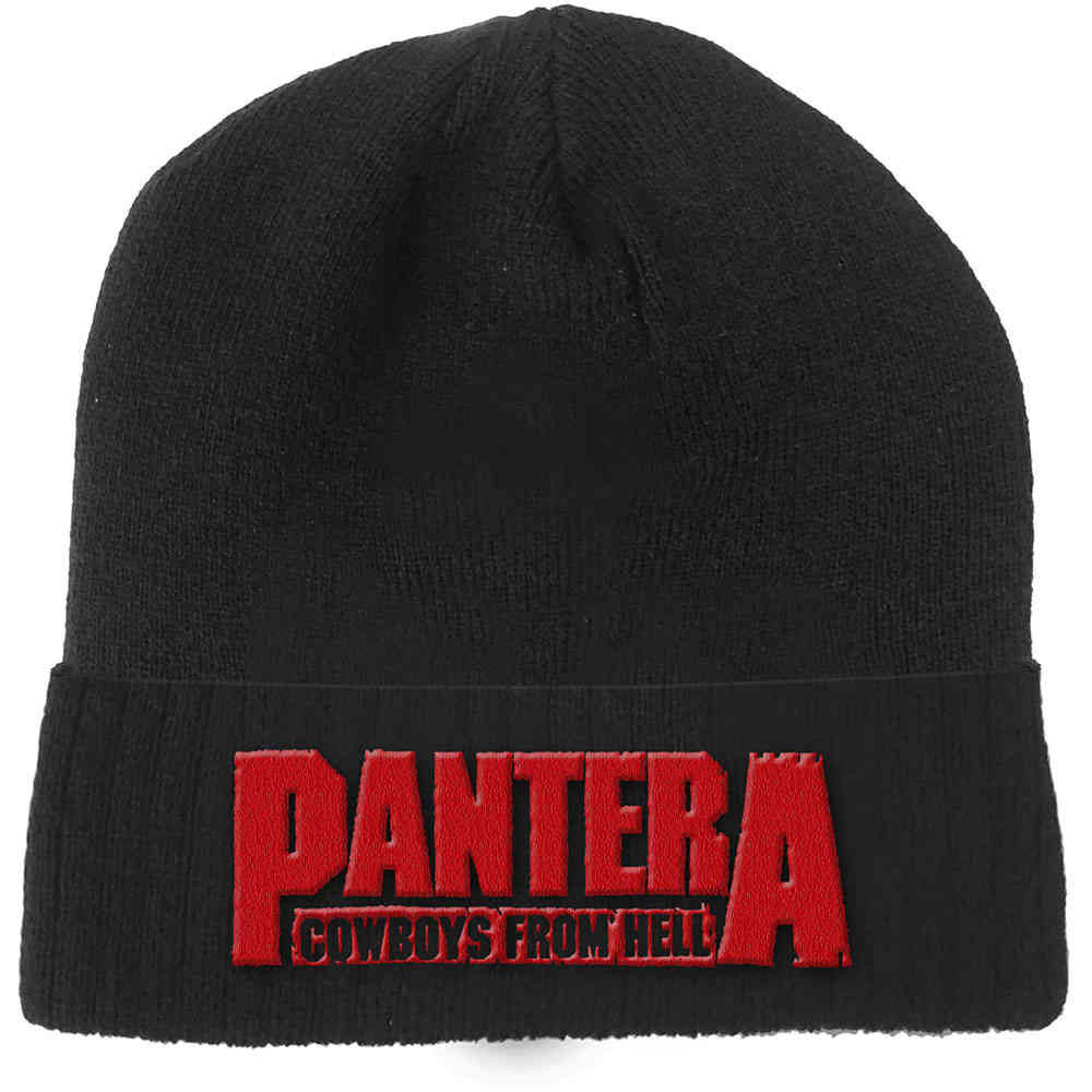 Pantera - Cowboys From Hell Beanie Muts - Zwart